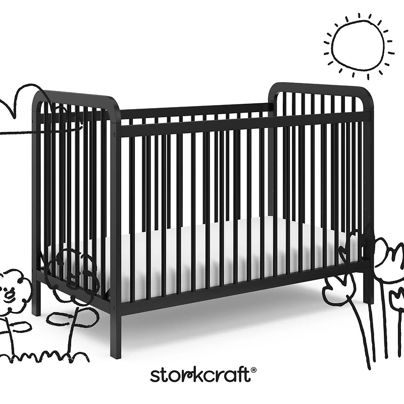 Storkcraft Pasadena 3-in-1 Convertible Crib