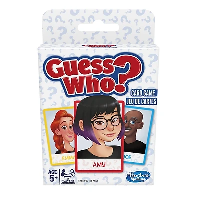 Guess Who? Card Game for Kids Ages 5 and Up, 2 Player