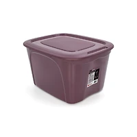 Marque Tuffstore Capacité de 63L (16,6 gal), Gamme Utilitaire, Fourre-tout de Rangement en Aubergine Capacité de 63 l (16,6 gal), gamme utilitaire