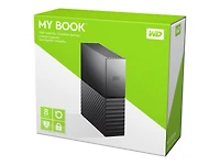 Western Digital My Book Western DigitalBBGB0080HBK - Hard drive - encrypted - 8 TB - external (desktop) - USB 3.0 - 256-bit AES - black