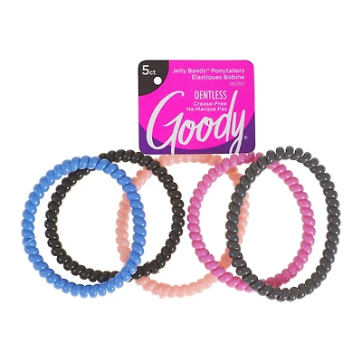 Goody Jelly Bands Queues de cheval - 5ct Goody Elastique