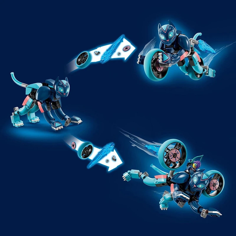 LEGO DREAMZzz La moto chat de Zoey 71479 Ensemble de construction (226 pièces) Comprend 226 pièces, 7+ ans