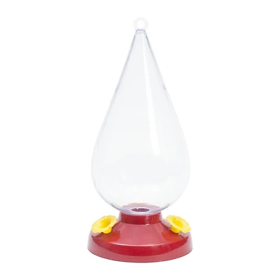 Perky-Pet Dew Drop Plastic Hummingbird Feeder, Holds upto 32 oz of nectar