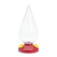 Perky-Pet Dew Drop Plastic Hummingbird Feeder, Holds upto 32 oz of nectar