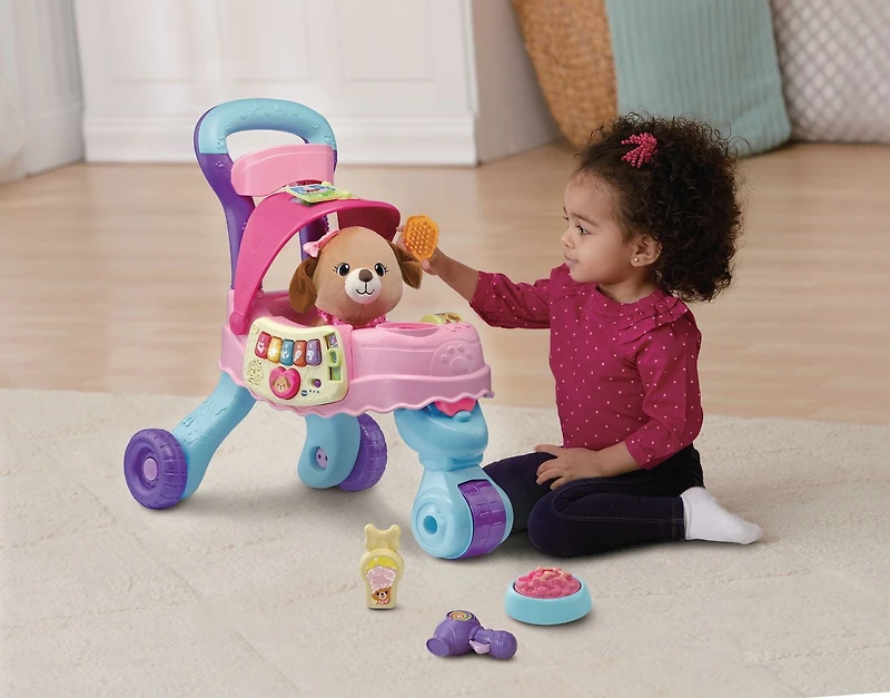 VTech Cutie Paws Puppy Stroller - Toddler Toy - Walmart Exclusive - French Version