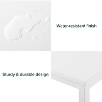 Zinus Jennifer bureau d’ordinateur, table à manger ou table polyvalente de 55 po