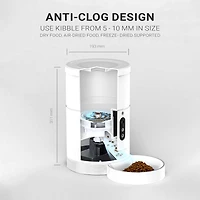 Instachew Purechew Automatic Pet Feeder with HD Camera, Food Dispenser for Cats and Dogs, Programmable Treat Dispenser with Video Recording, 4L