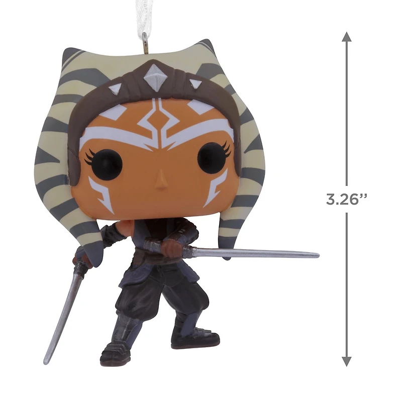 Décoration Hallmark de Noël (Ahsoka, La Guerre des étoiles, Funko POP!)