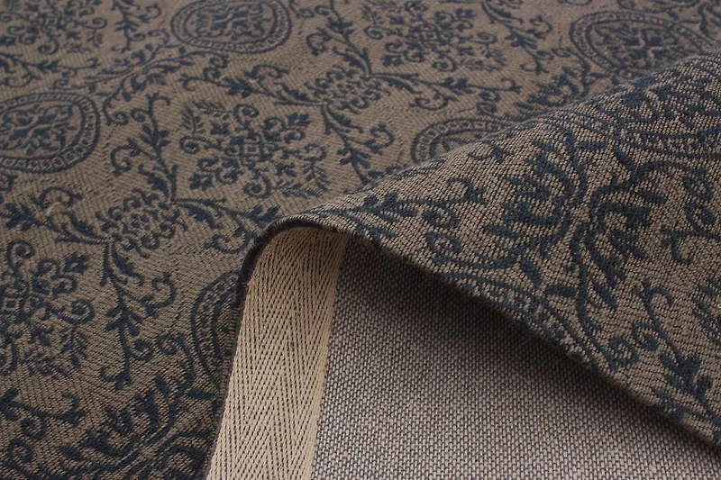 ECARPETGALLERY 4'5" x 6'7" Transitional Collage Handmade Area Rug for Living Room, Dining Room and Bedroom in Grey