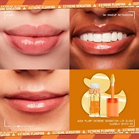 NYX PROFESSIONAL MAKEUP, Brillant à lèvres haute pigmentation Duck Plump, Gloss repulpant, Couleur pigmentée, Formule végane - Strike A Rose (Pink)