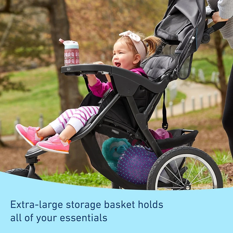 Graco Trax 2.0 Jogger Travel System, Jogging Stroller, Tyler