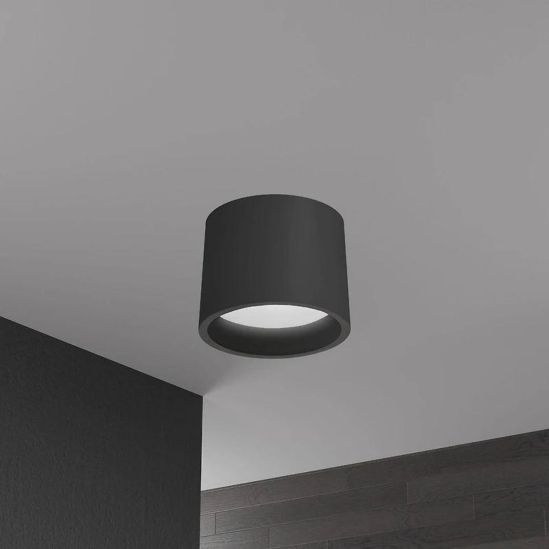 Plafonnier Dainolite ECO-C1015-MB Noir Mat