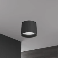 Plafonnier Dainolite ECO-C1015-MB Noir Mat