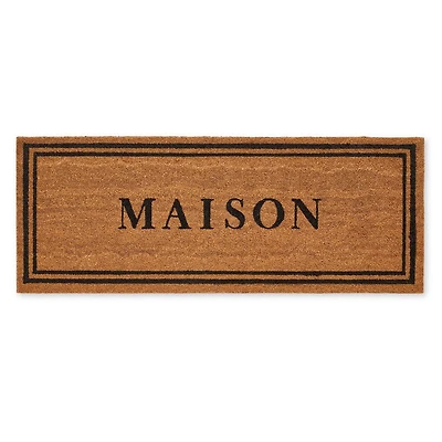 Carpette Maison FRAÎCHE collection printanière en fibre de coco