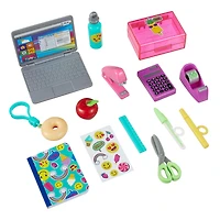 Ensemble d'Accessoires Scolaires Ma vie comme pour Poupées de 18"