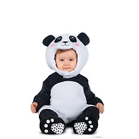 Costume de bébé panda en peluche pour enfant