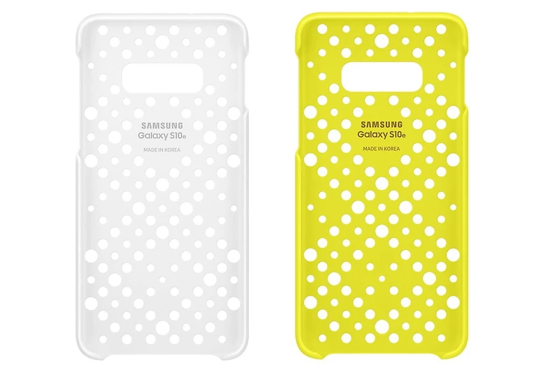 Samsung Pattern Cover White+Yellow