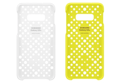 Samsung Pattern Cover White+Yellow