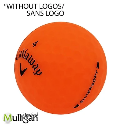 Mulligan - 48 balles de golf récupérées Callaway Supersoft 5A Pristine, Org