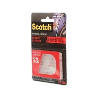 Scotch™ 25 mm x 76.2 mm (1 in x 3 in) Extreme Fasteners, Clear