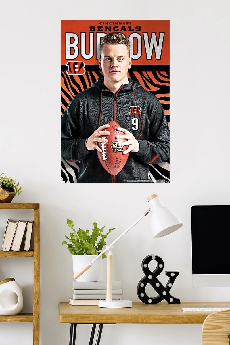 NFL Bengals de Cincinnati - Joe Burrow pose 20
