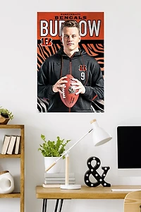 NFL Bengals de Cincinnati - Joe Burrow pose 20