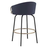 Set of 2 Contemporary Counter Stool