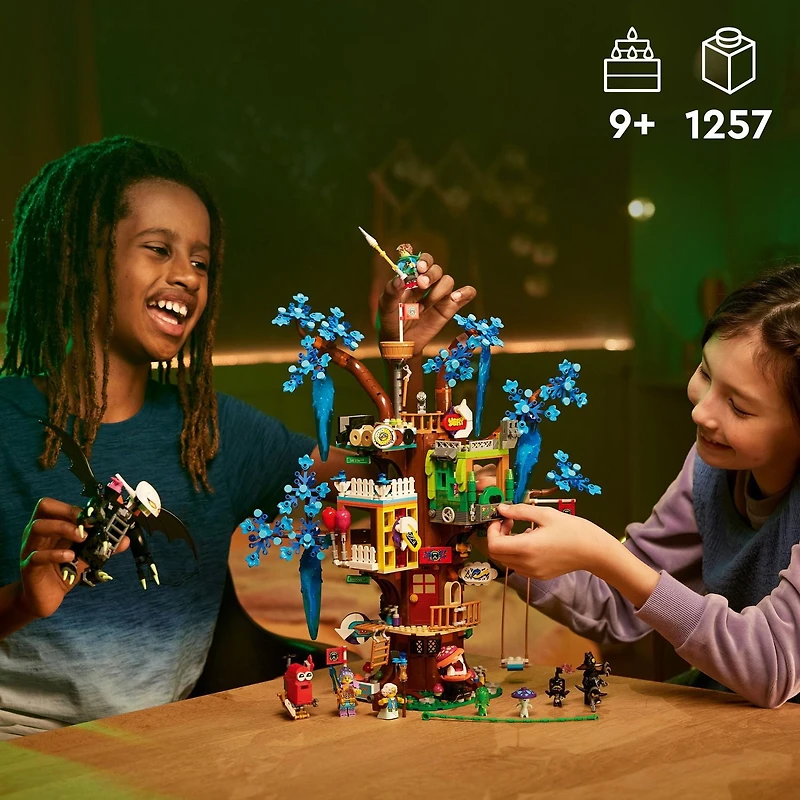 LEGO DREAMZzz Fantastical Tree House 71461 Features 3 Detailed Sections for the Heroes of New LEGO DREAMZzz TV Show, Building Toy for Kids Ages 9+ with Big Imaginations