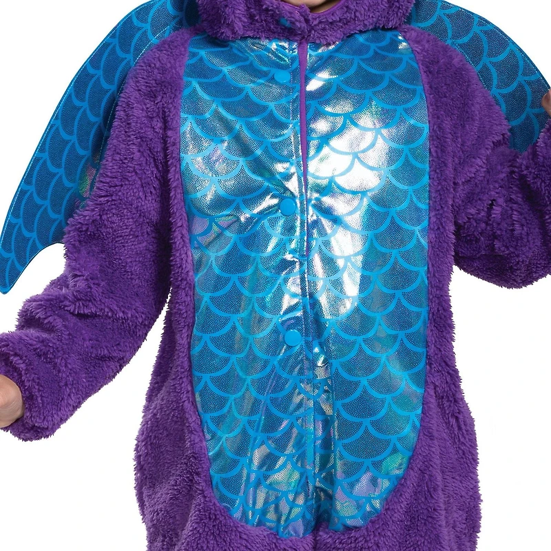 Toddlers' Purple Dragon Costume 3T-4T. Walmart Exclusive.