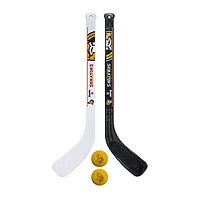 Franklin Sports NHL Ottawa Senators Mini Hockey Player Stick Set - 2 stick and 2 ball set