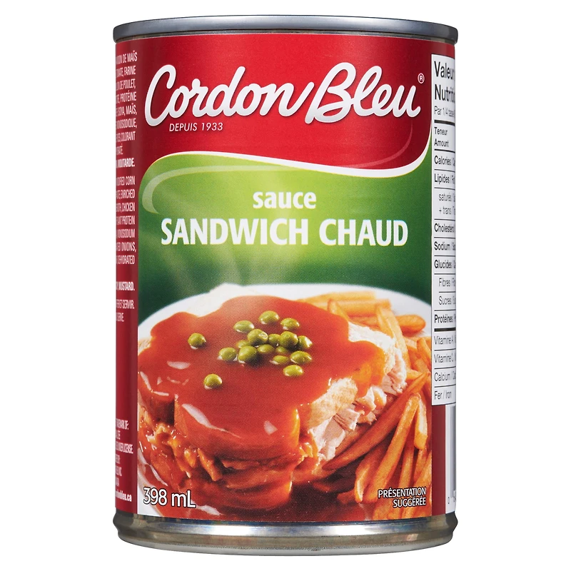Sauce sandwich chaud