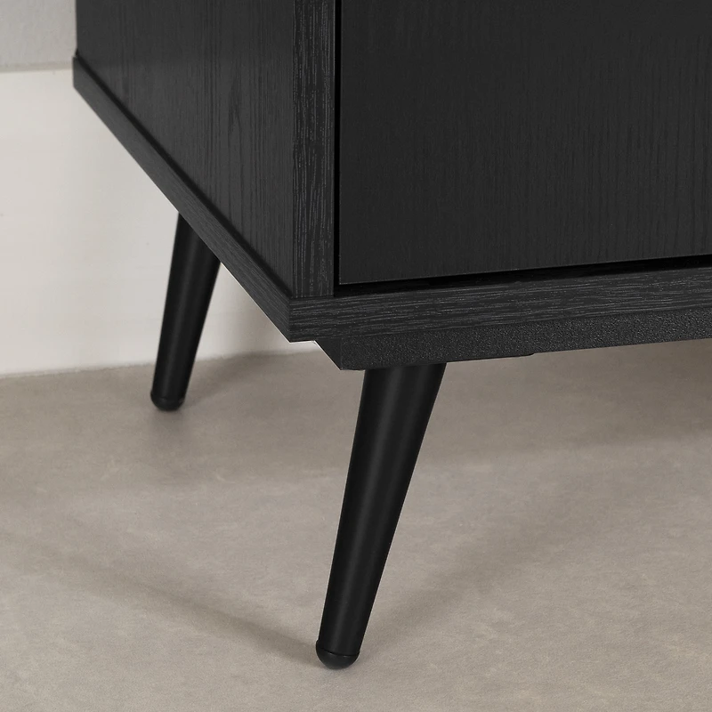 South Shore Mezzy Buffet 2 portes avec rangement ouvert