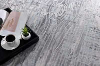 Rug Branch Oasis Collection Tapis de couloir abstrait moderne