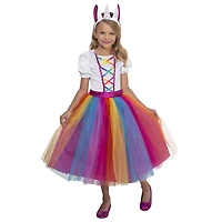 Costume de licorne pimpante pour filles P. Walmart Exclusif.