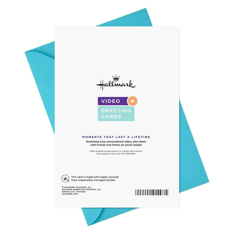 Hallmark Personalized Video Congratulations Card, Yay You (Record Your Own Video Greeting)
