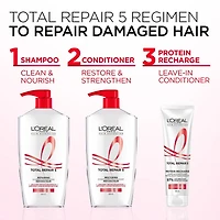 L'Oréal Paris Leave in Conditioner Hair Expertise Total Repair 5, Strength Recharge Leave-In Treatment 150 ml