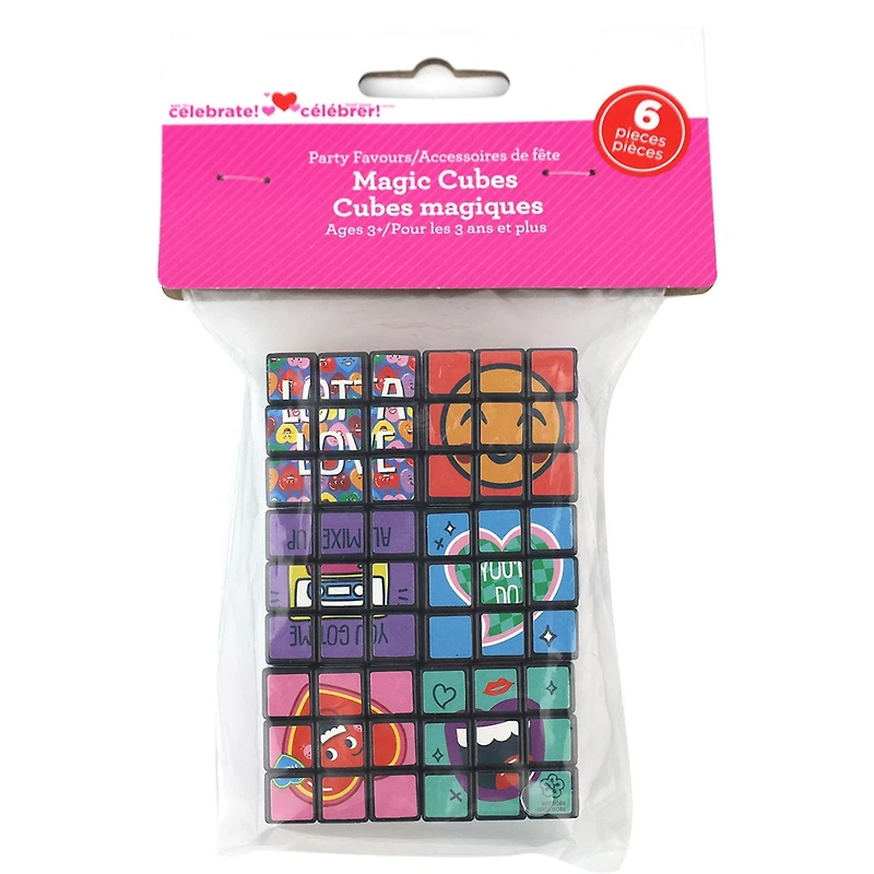 6 CUBES MAGIQUES