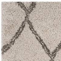 SAFAVIEH Hudson Adella Geometric Diamonds Shag Area Rug