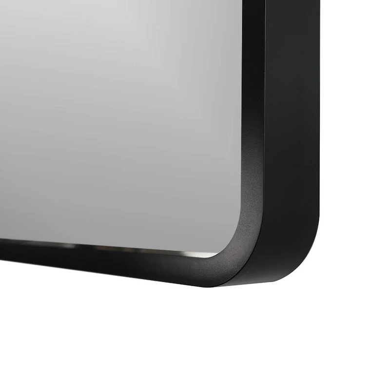 Miroir Harmony noir, 25x31"