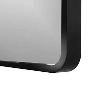 Miroir Harmony noir, 25x31"