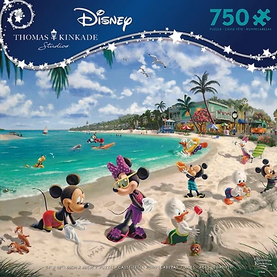 Ceaco - Thomas Kinkade Disney - Mickey et Minnie en Floride - puzzle 750 pièces