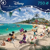 Ceaco - Thomas Kinkade Disney - Mickey et Minnie en Floride - puzzle 750 pièces