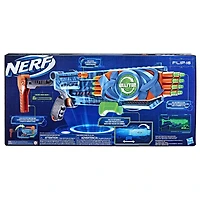 Nerf Elite 2.0 Flipshots Flip-16 Blaster with 16 Dart Barrels That Flip to Double Your Firepower, 16-Dart Capacity, 16 Nerf Elite Darts