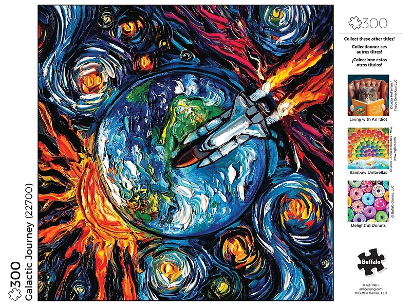 Buffalo Games - Galactic Journey - 300 Piece Jigsaw Puzzle