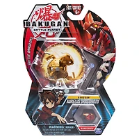 Bakugan, Aurelus Dragonoid, Créature transformable à collectionner de 5 cm, à partir de 6 ans