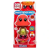 Personnage de coffret individuel de Cowboy DohKins - pâte ne séchant jamais, âge 2 ans et +
