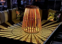 Dura Lanterne solaire Osier Synt