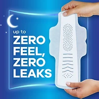 Serviettes féminines Always Infini pour femmes, serviettes avec ailes Flexfoam, taille5, degré d’absorption de nuit, flux très abondant, non parfumées, 11serviettes 11CT