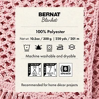 Bernat® Blanket™ #6 Super Bulky Polyester Yarn 10.5oz/300g