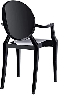 Nicer Furniture fauteuil fantôme en noir